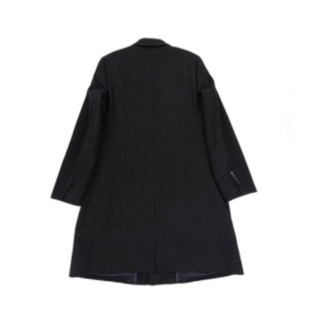 NEW Saks Fifth Avenue Wool Cashmere long Car Coat Old Money Quiet Luxury Preppy - Picture 8 of 14